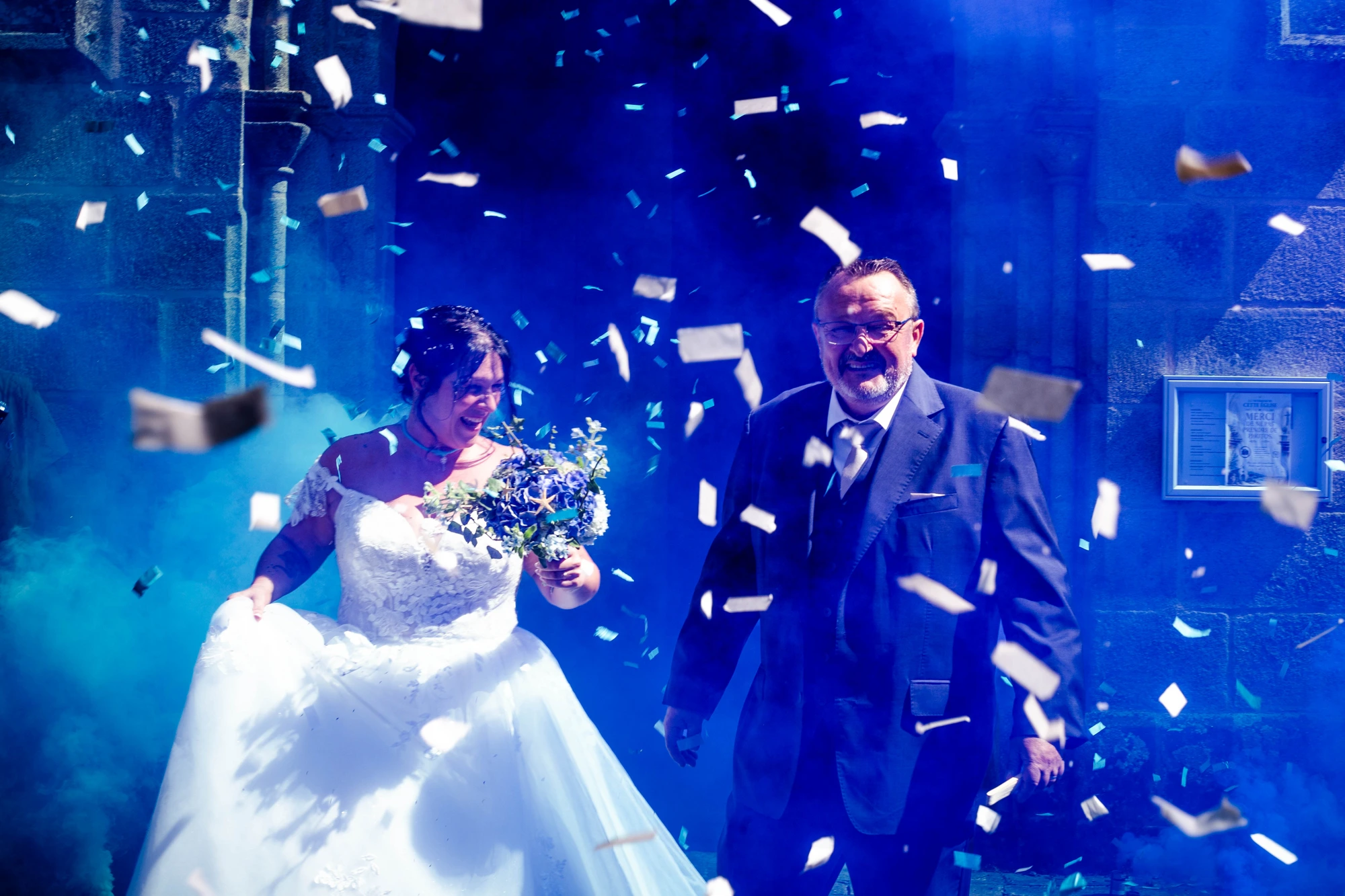 Photographie de mariage dans le Cantal